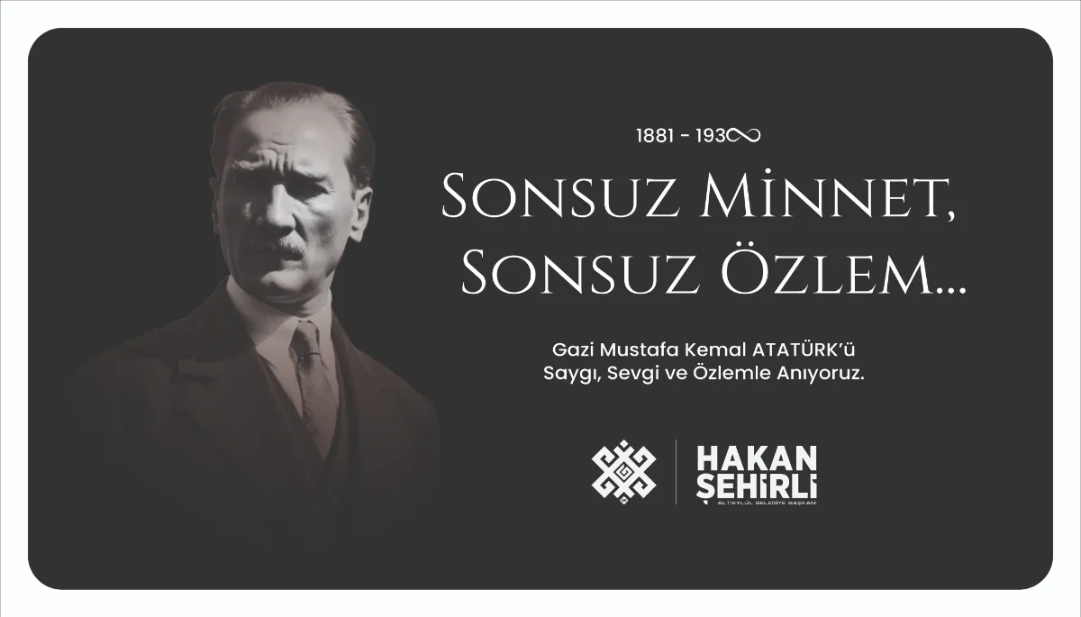 Altıeylül Belediyesi 10 Kasım Mesajı 