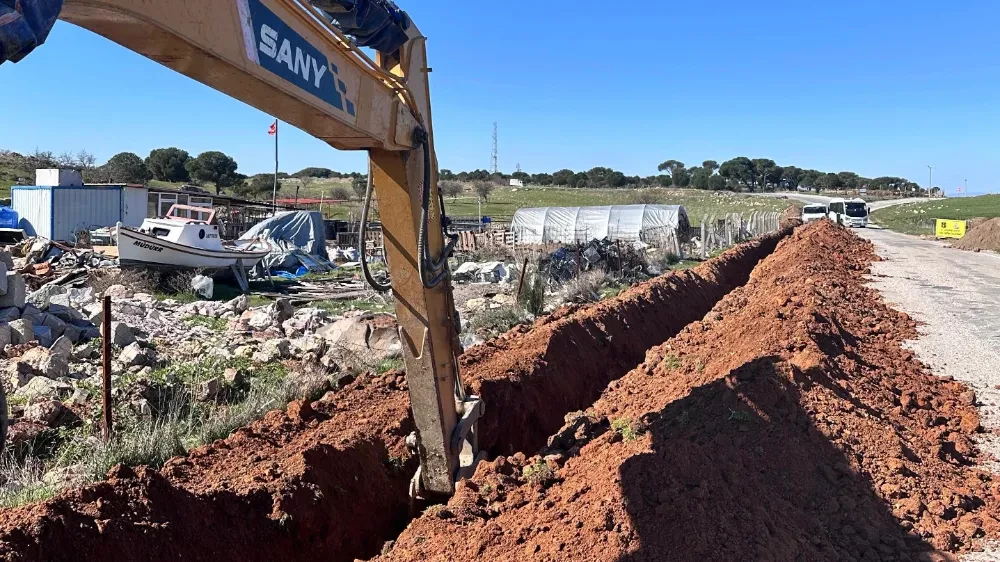 BASKİ’den Ayvalık’a yeni içme suyu hattı!