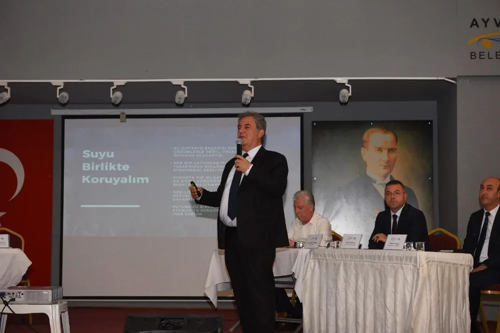 Muhtarlardan, BASKİ’nin Ayvalık’taki çalışmalarına tam not