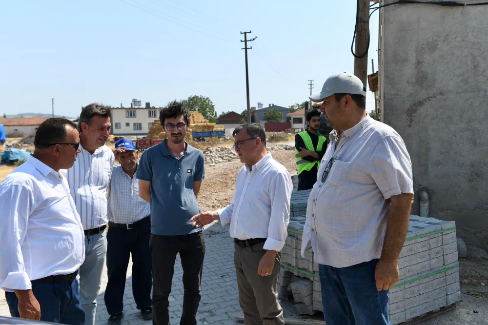 ALTIEYLÜL’DE ALTYAPI ÇALIŞMALARI TÜM HIZIYLA DEVAM EDİYOR