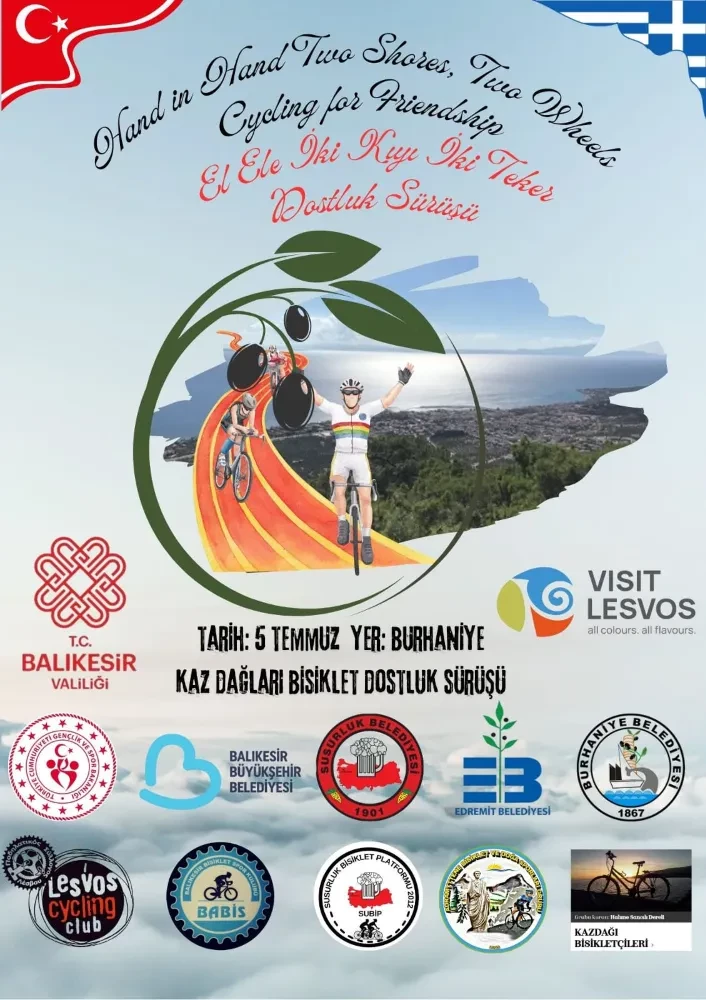 Balıkesir, Kaz Dağları Bisiklet Dostluk Sürüşü’nde buluşuyor