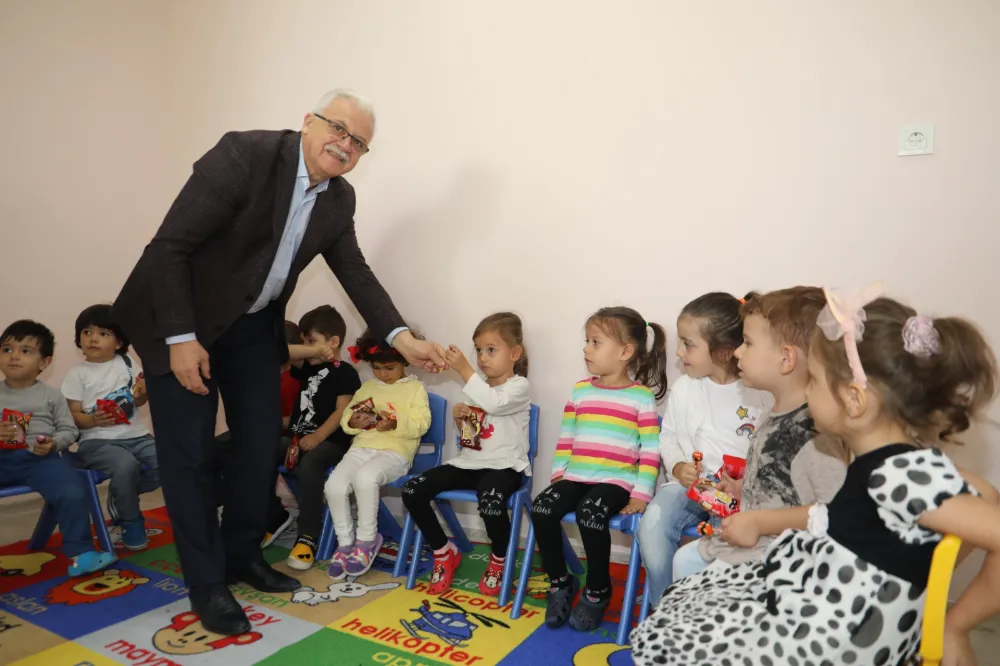 BURHANİYE BELEDİYESİ NURTEN ASLAN ÇOCUK GÜNDÜZ BAKIMEVİ HİZMETE AÇILIYOR