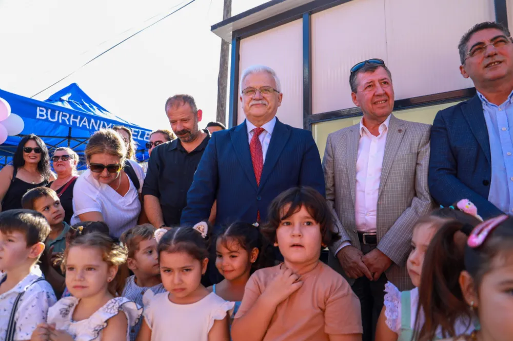BURHANİYE BELEDİYESİ NURTEN ASLAN ÇOCUK GÜNDÜZ BAKIMEVİ AÇILDI