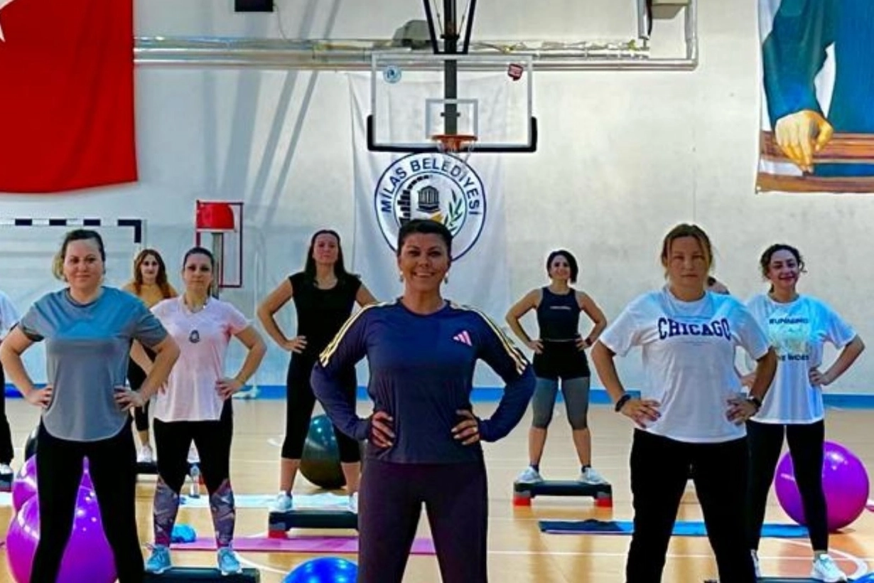 Milas Belediyesi’nden kadınlara ücretsiz spor desteği