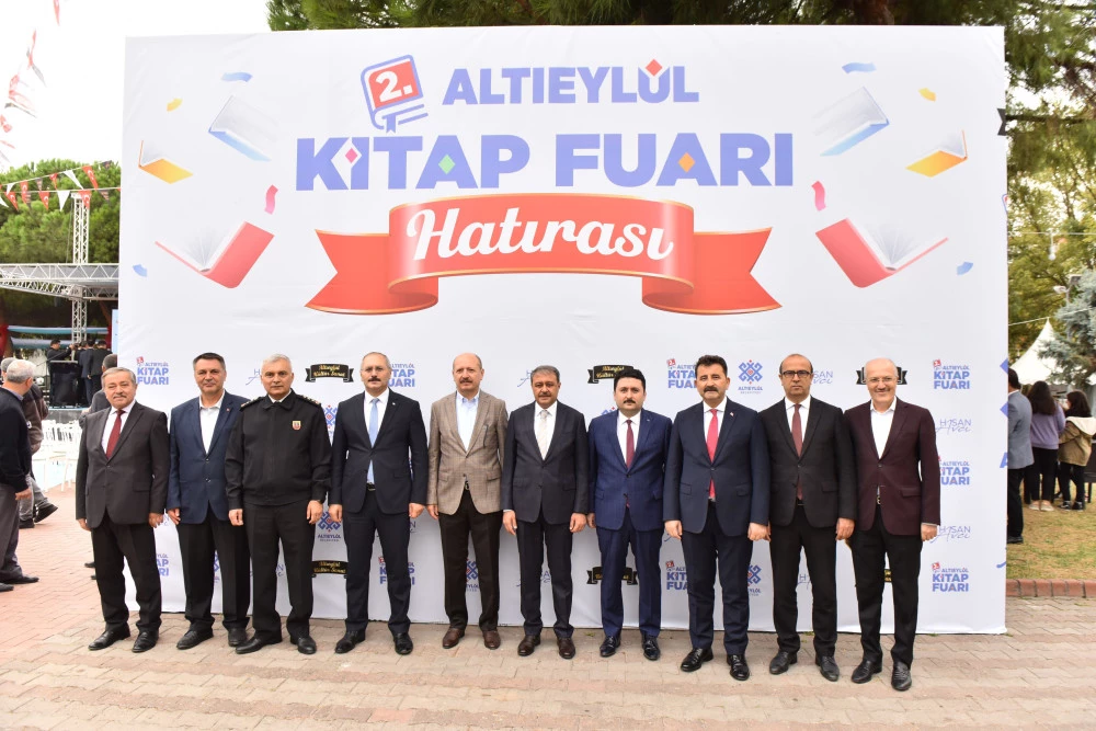 2’NCİ ALTIEYLÜL KİTAP FUARI BAŞLADI