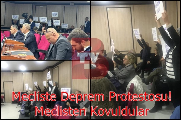 Balıkesir Büyükşehir Belediye Meclisinde Deprem Tepkisi