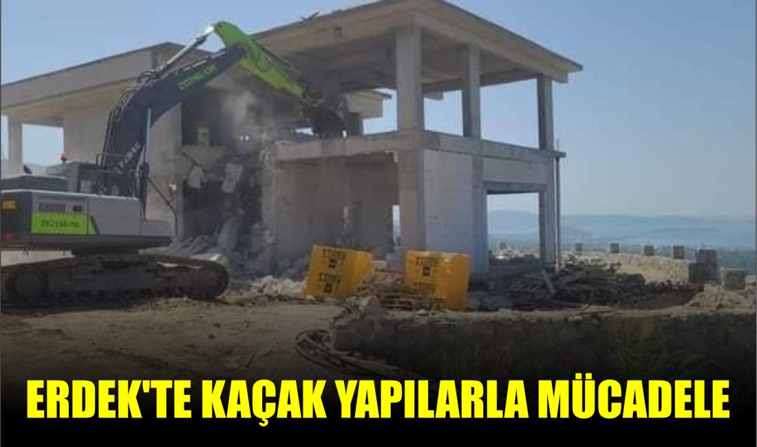 Balıkesir’in Erdek ilçesinde kaçak