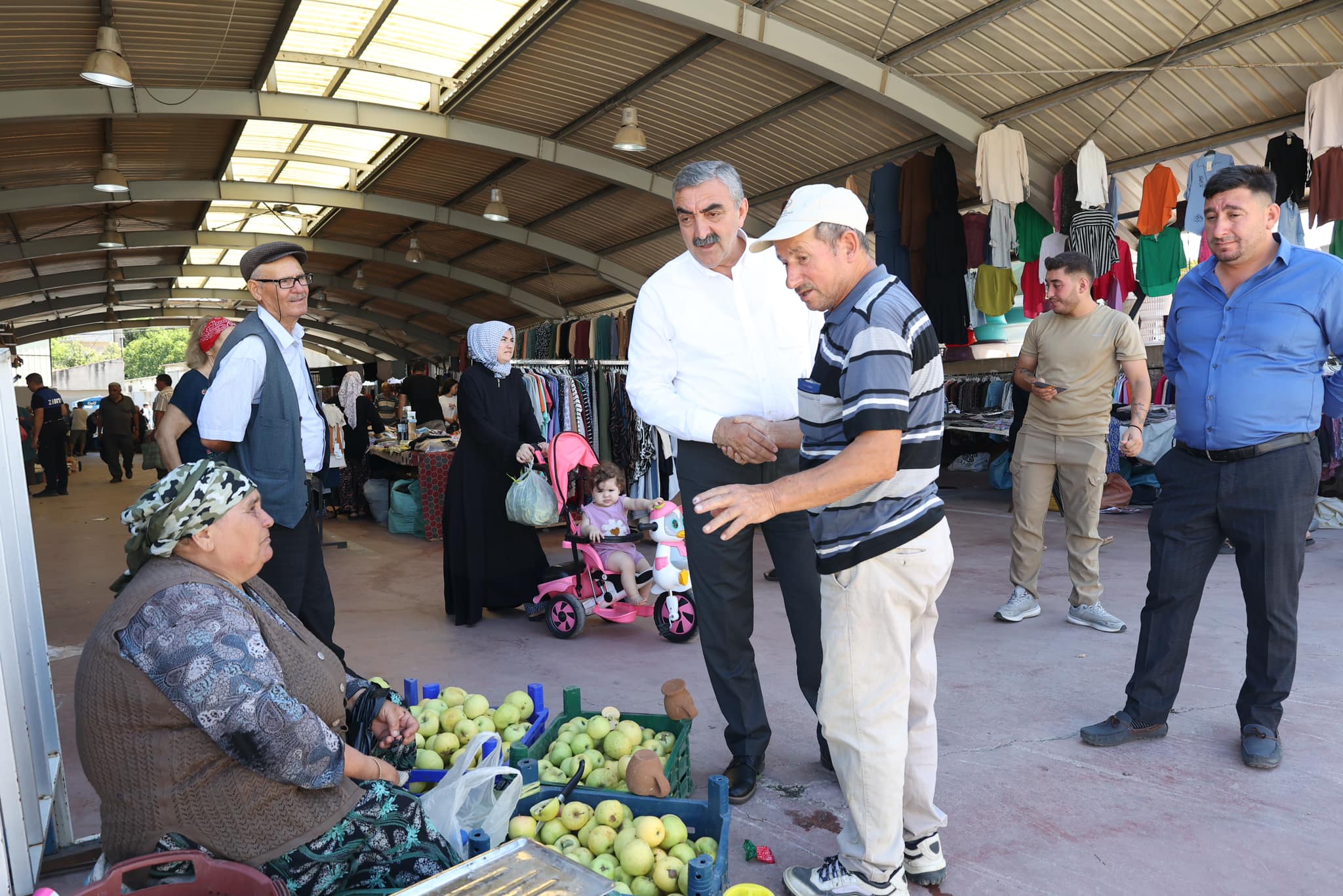 BAŞKAN GAGA’DAN ESNAF ZİYARETİ