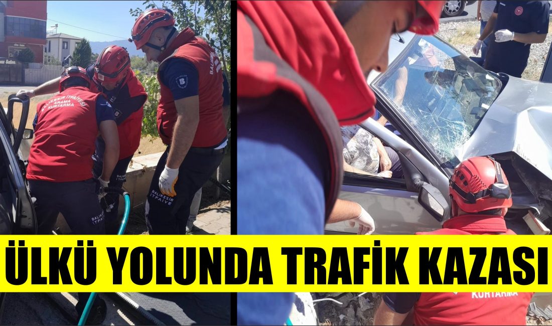 Edremit İlçesi Ülkü Yolu’nda