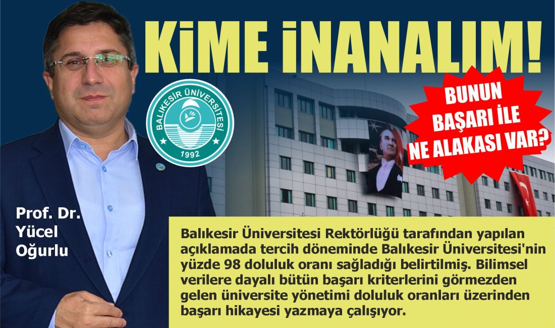 Balıkesir Üniversitesi Rektörlüğü tarafından