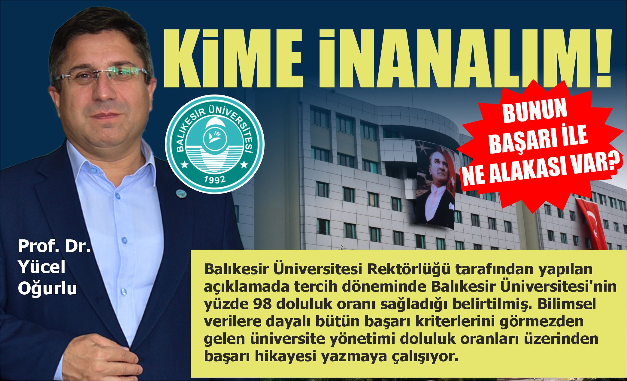 KİME İNANALIM!