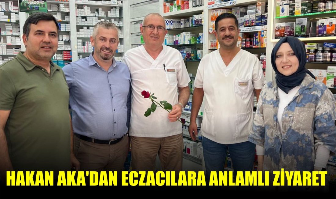 AK Parti Karesi İlçe Başkanı Hakan Aka’dan Eczacılara Anlamlı Ziyaret