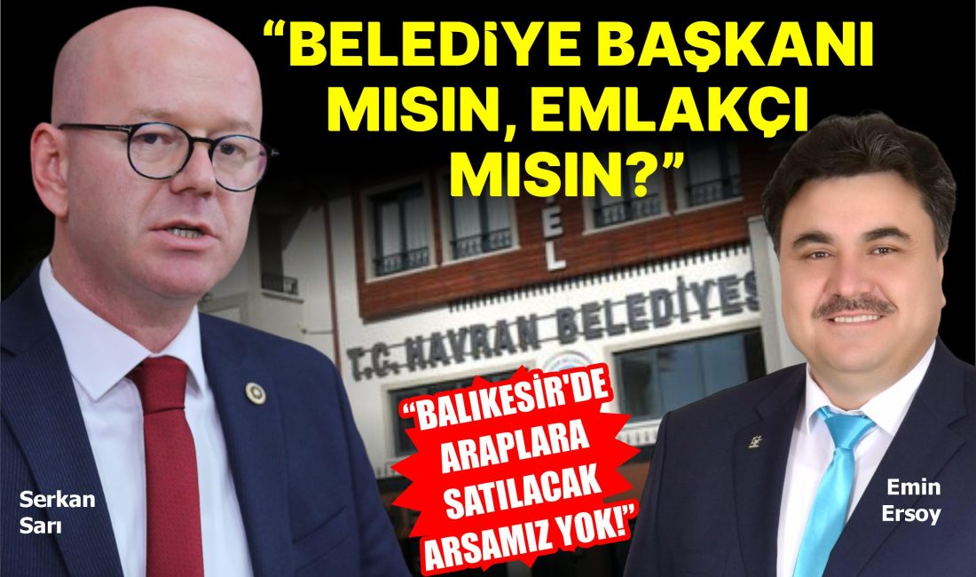 “Belediye Başkanı Mısın, Emlakçı Mısın?