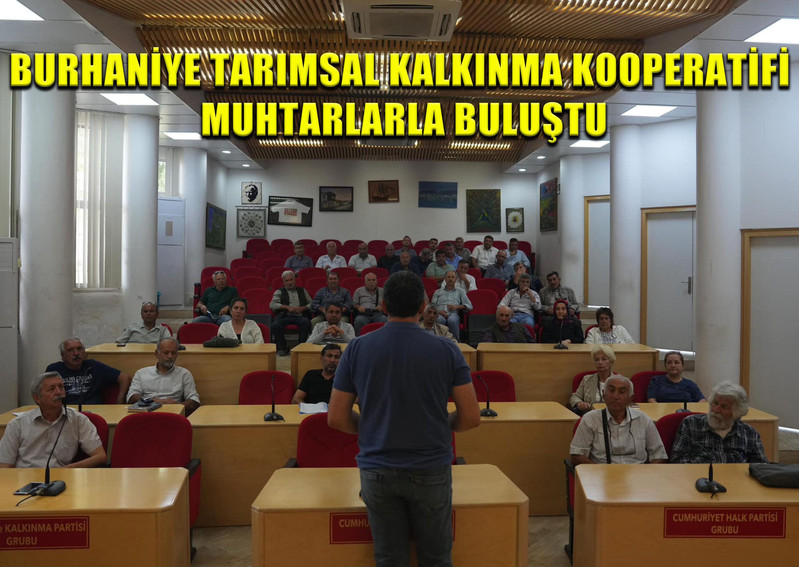 Burhaniye Tarımsal Kalkınma Kooperatifi, Muhtarlarla Buluştu