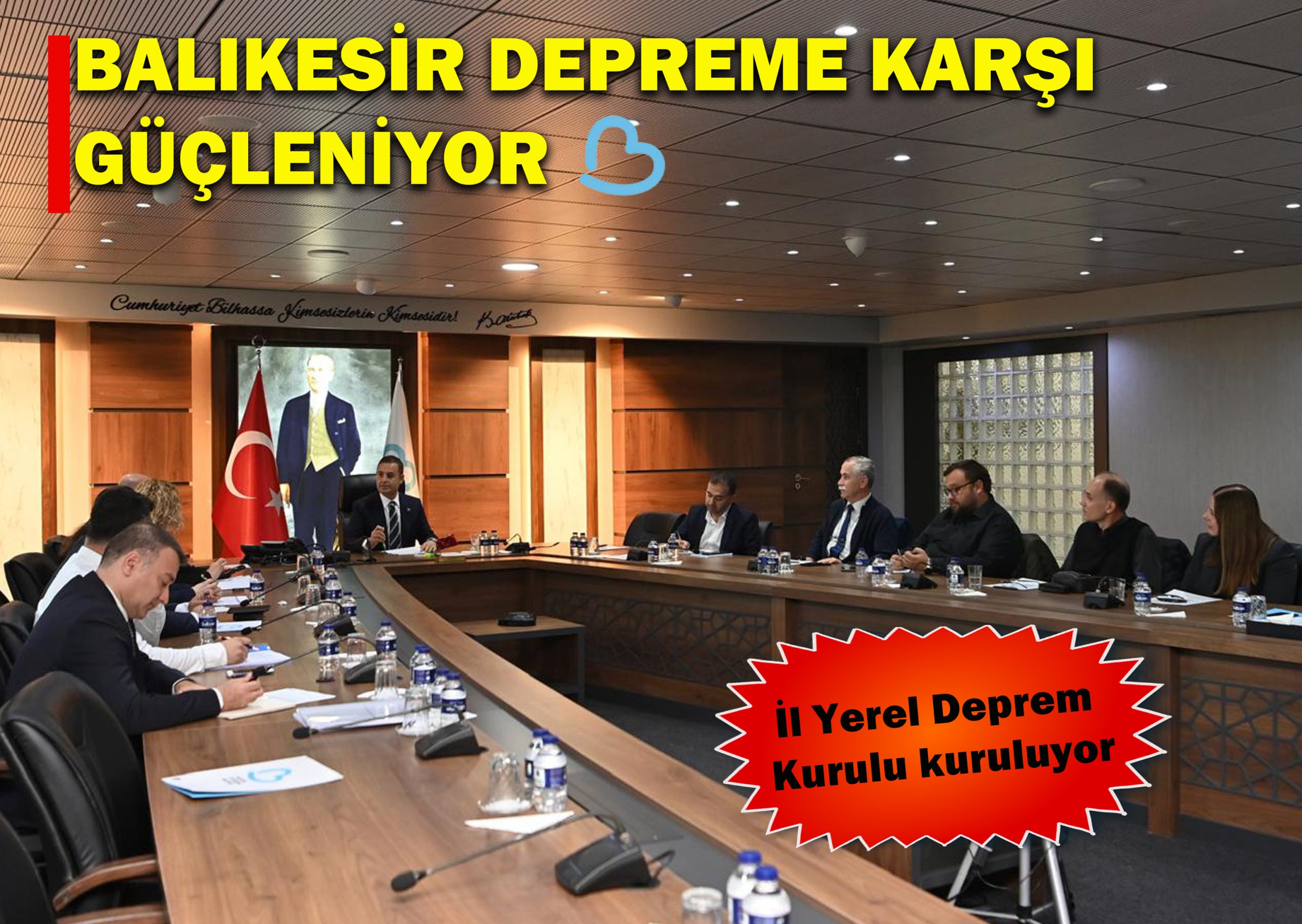 Balıkesir Depreme Karşı Güçleniyor