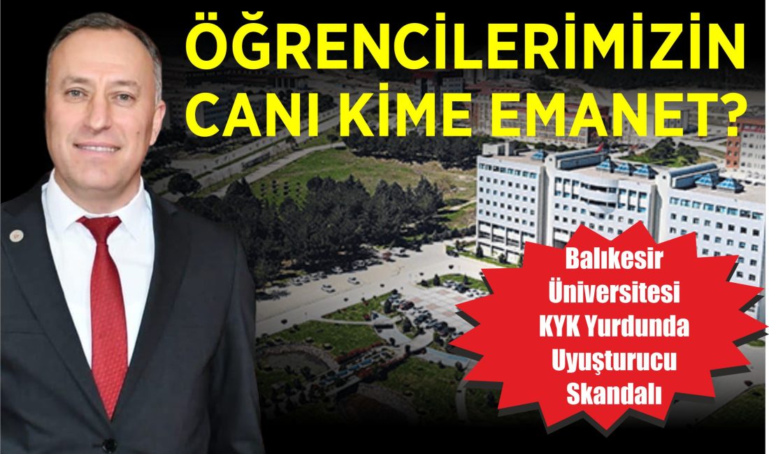 Balıkesir’de kız öğrencilerin kaldığı