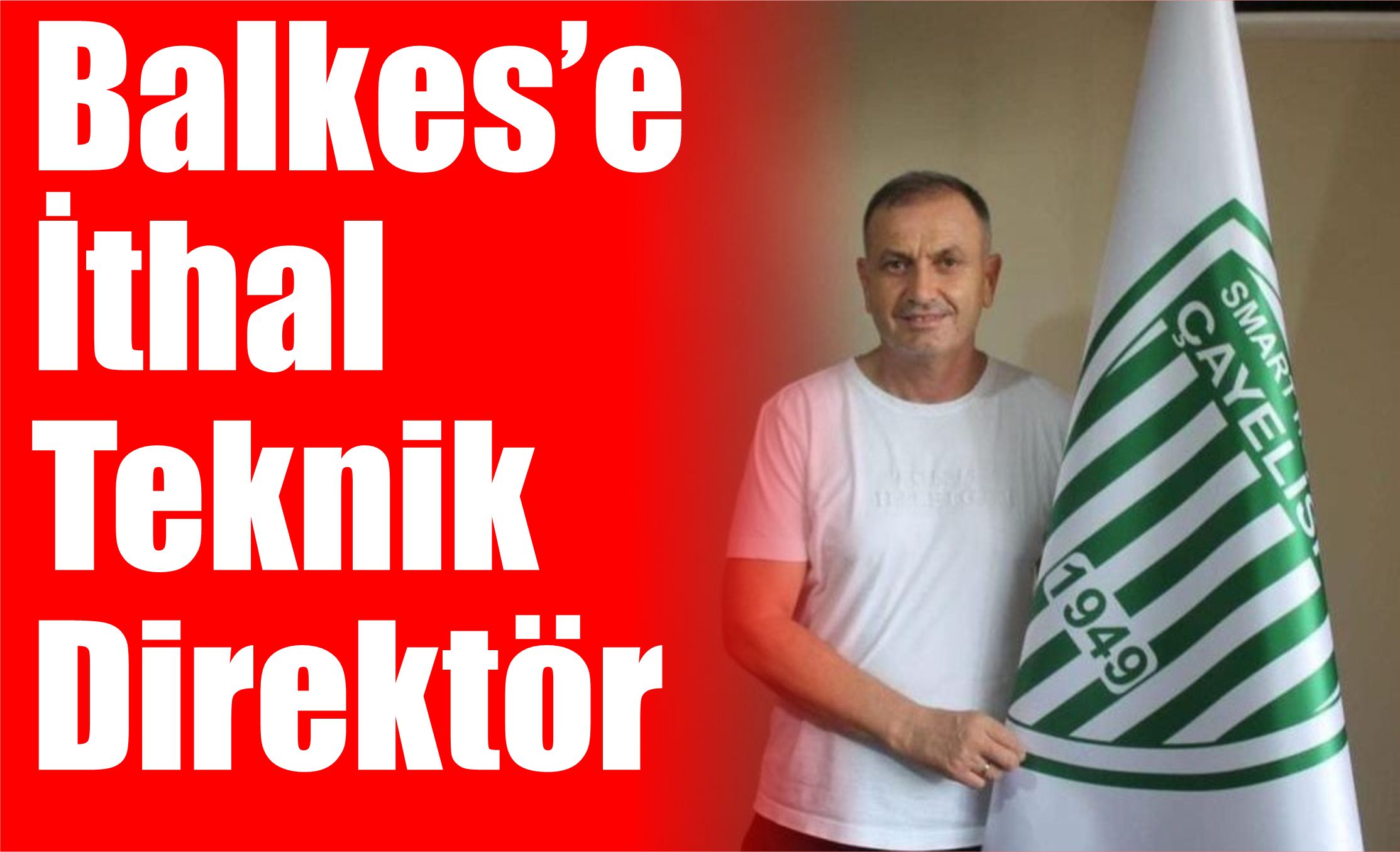 Balıkesirspor’a İthal Teknik Direktör