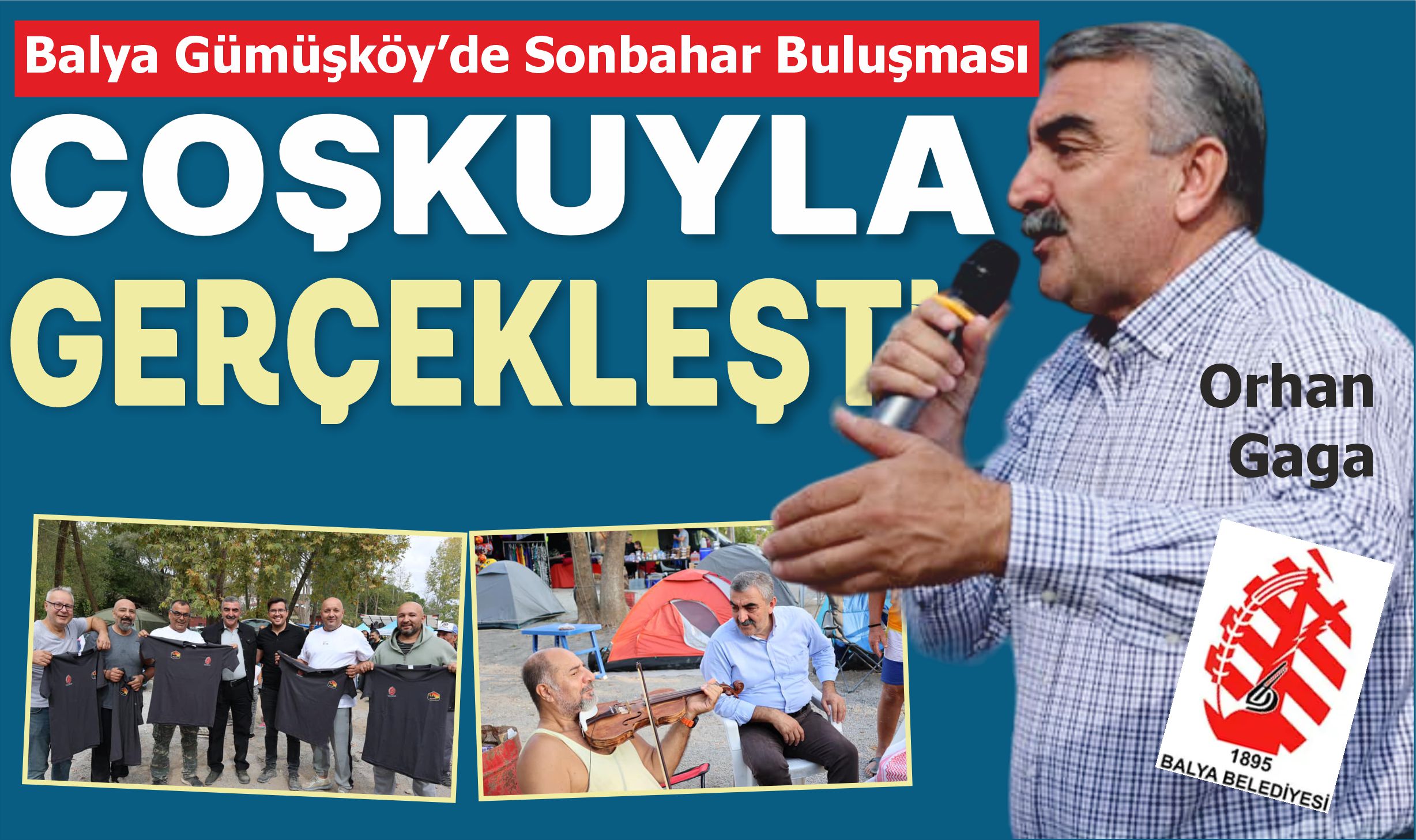 Balya Gümüşköy’de Sonbahar Buluşması Coşkuyla Gerçekleşti