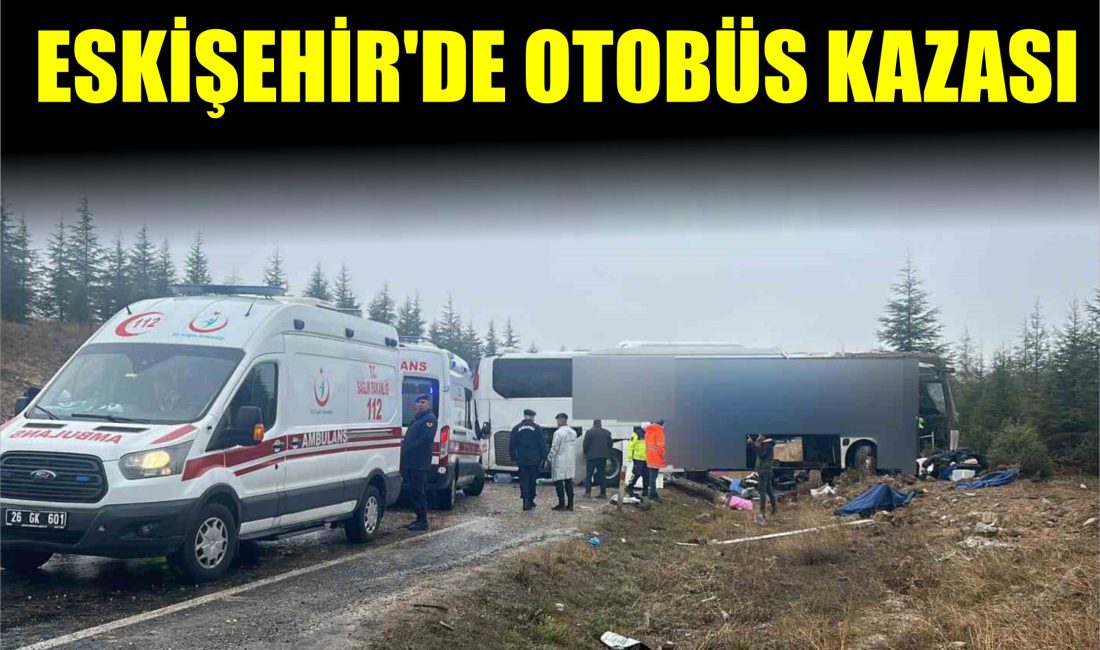 Eskişehir’de meydana gelen trafik