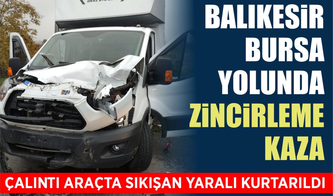 Balıkesir-Bursa kara yolu üzerinde